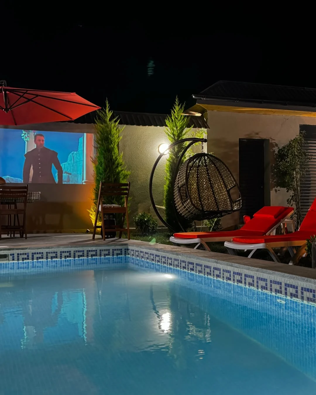 Qəbələ Taxta Ev - isti hovuzlu aframe evler - SMR Rent