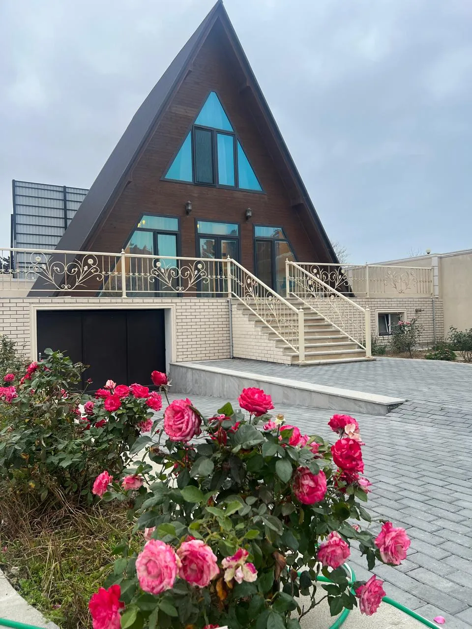 İsti Hovuzlu A-Frame (Pirşağı) - isti hovuzlu aframe evler - SMR Rent